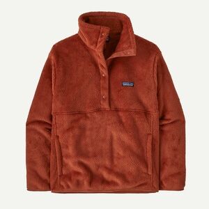 Patagonia Retool half snap fleece pullover. Burnished red. Size XL
